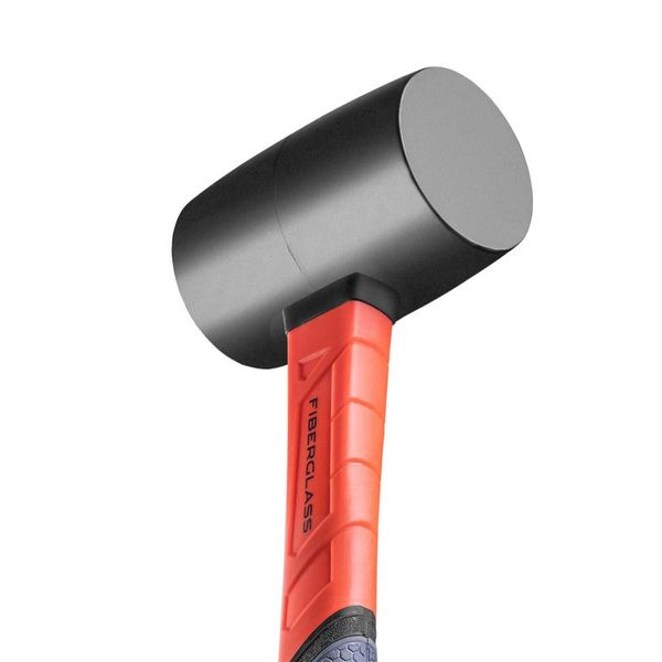 Rubber hammer Dnipro-M ULTRA TPR 340 g black