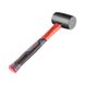 Rubber hammer Dnipro-M ULTRA TPR 340 g black