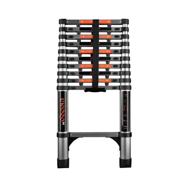 Aluminum telescopic ladder Dnipro-M TL132 3.2 m (11 rungs)