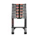 Aluminum telescopic ladder Dnipro-M TL132 3.2 m (11 rungs)