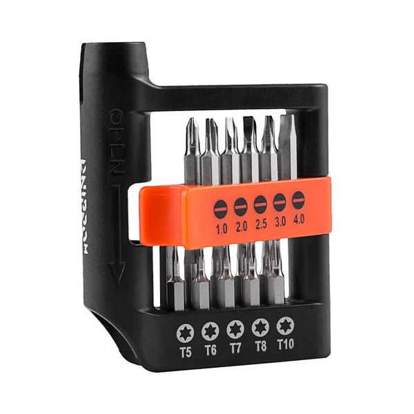 Screwdriver set Dnipro-M for precise work S2 21 pcs