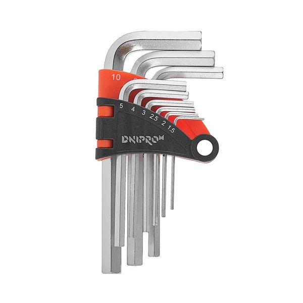 Allen wrench set Dnipro-M 9 pcs