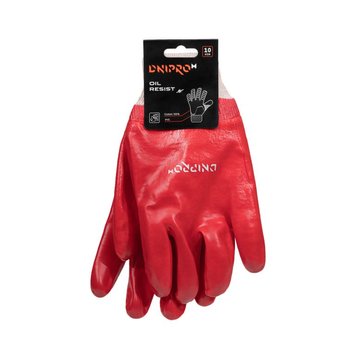 Protective gloves Dnipro-M Oil Resist oil-resistant 10 pcs