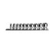 Set of socket heads Dnipro-M ULTRA Cr-V 3/8" 8-19 mm 10 pcs.