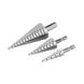 Step drill bit set Dnipro-M 3 pcs (4-12 mm; 4-20 mm; 4-30 mm)