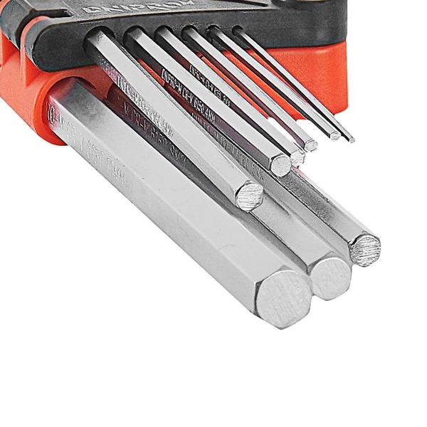 Hex key set Dnipro-M extended 9 pcs