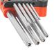 Hex key set Dnipro-M extended 9 pcs