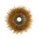 Metal Wire Brush Dnipro-M T100-L Face, Crimped Wire, Brass, Reinforced 100 mm