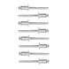 Aluminum rivet Dnipro-M 4*9.6 mm (50 pcs)