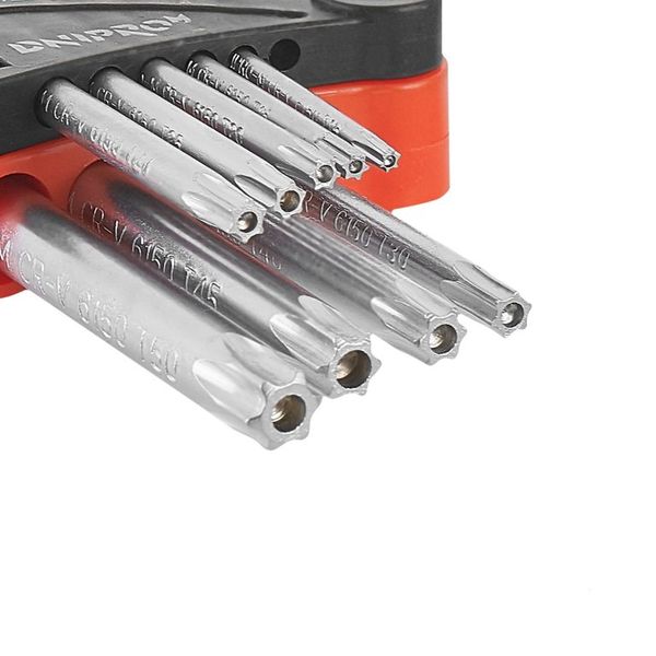 Hex key set Dnipro-M TORX 9 pcs