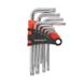 Hex key set Dnipro-M TORX 9 pcs