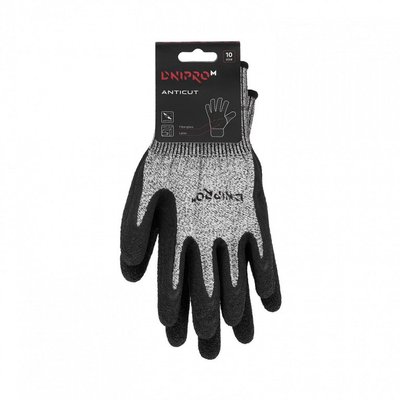 Pracovné rukavice Dnipro-M Anticut odolné voči rezom, veľkosť 10 81862000 фото