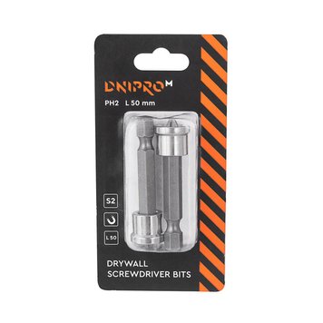 Impact bit Dnipro-M PH 2 50 mm 2 pcs