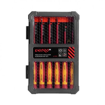 Dielectric screwdriver set Dnipro-M S2 (6 pcs)