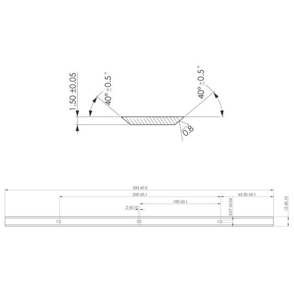 Blade for countersink Dnipro-M KP-330