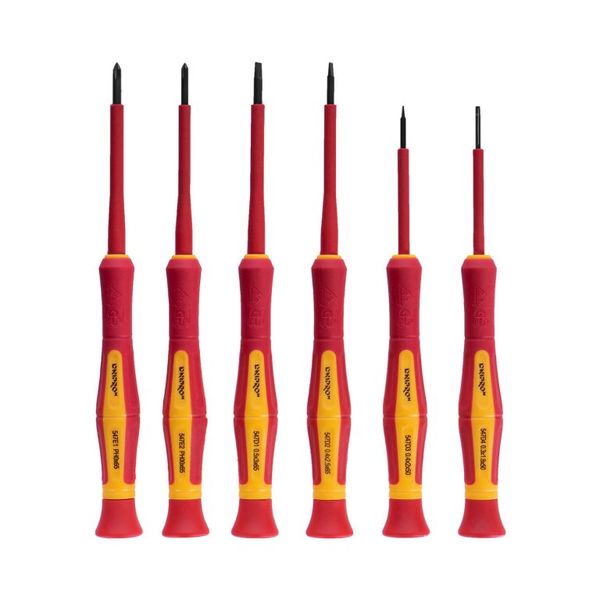 Dielectric screwdriver set Dnipro-M S2 (6 pcs)