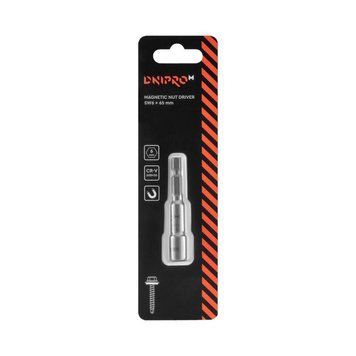 Bit for roofing self-tapping screws Dnipro-M SW6 65 mm 6 mm 1 pcs