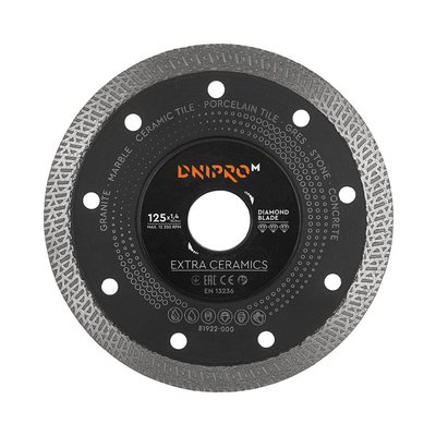 Diamond disc Dnipro-M Extra-Ceramics 125 22.2 mm
