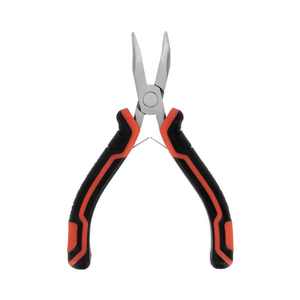 Long bent pliers Dnipro-M for precise work 127 mm