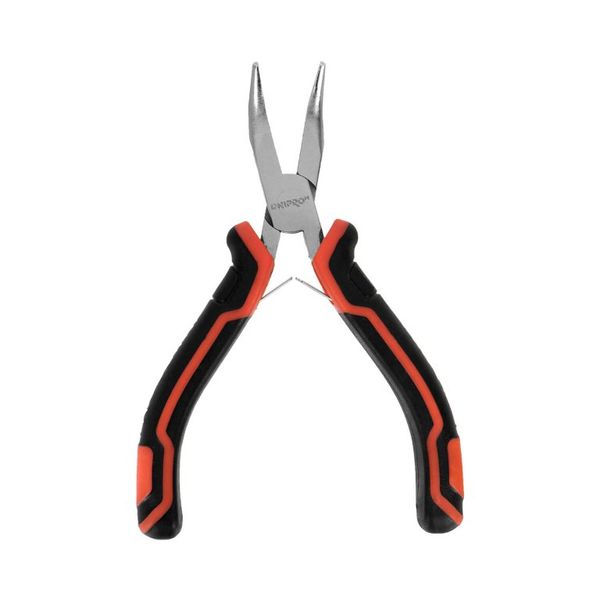 Long bent pliers Dnipro-M for precise work 127 mm