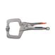 Clamping pliers Dnipro-M type C, for welding 280 mm