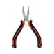 Long bent pliers Dnipro-M for precise work 127 mm