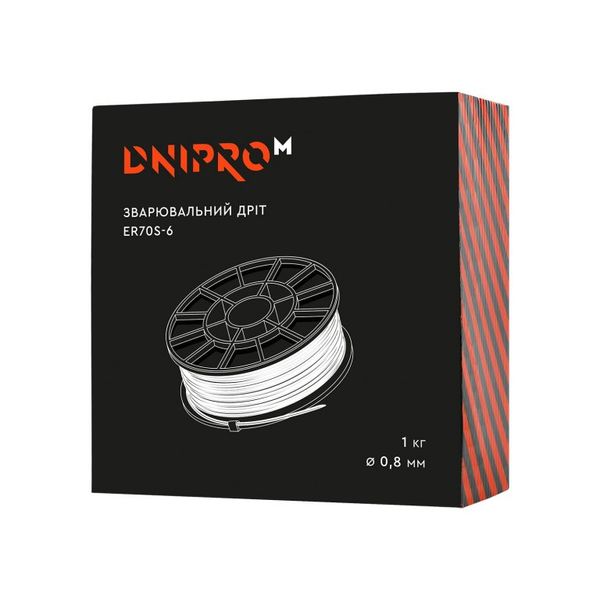 Welding wire Dnipro-M 0.8 mm 1 kg