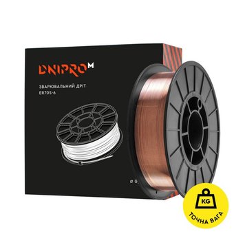 Welding wire Dnipro-M 0.8 mm 5 kg