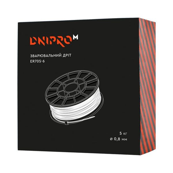 Welding wire Dnipro-M 0.8 mm 5 kg