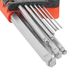 Hex key set Dnipro-M extended with ball 9 pcs